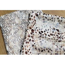 Knitted Polyester Foil Velvet Fabric for Sofa